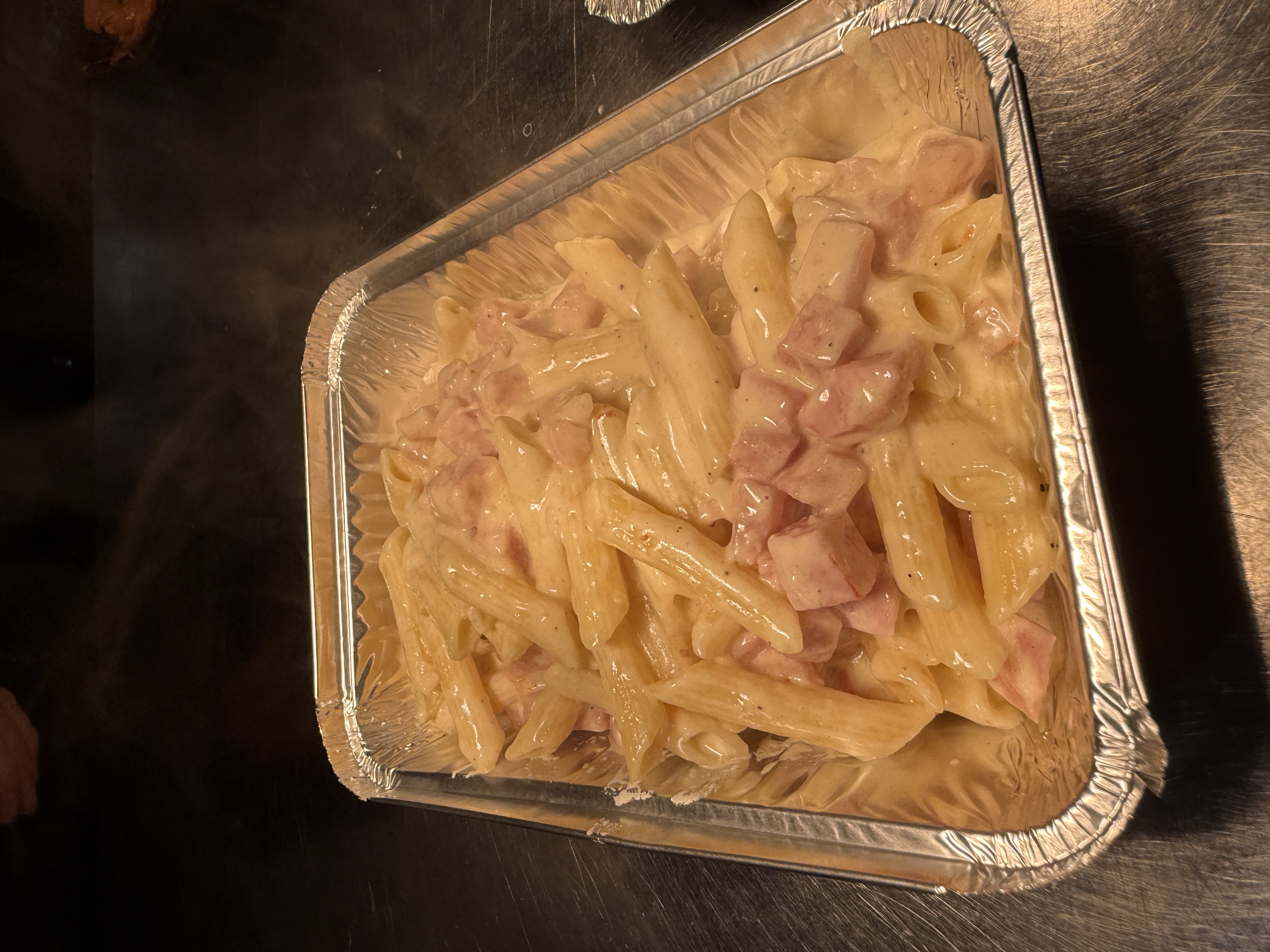 Penne jambon fromage  - Baingio maria
